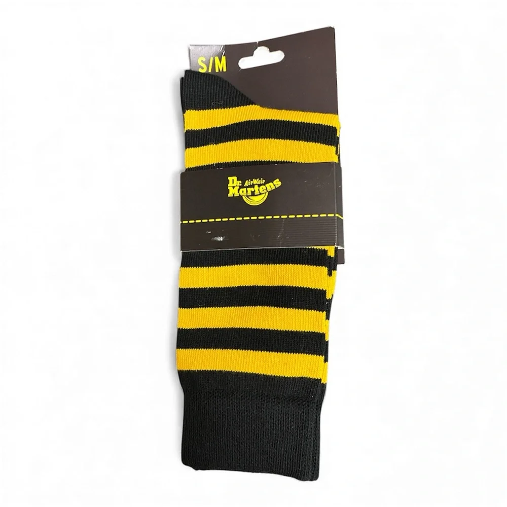 Dr. Martens Thin Striped Socks Size S/M New With Tags